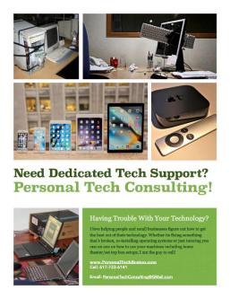 Need Someone To Help You With Your Tech Issues in Boston - Image 1