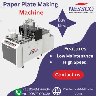 Nessco Automatic Paper Plate Making Machine at Best Price in Jaipur - Image 1