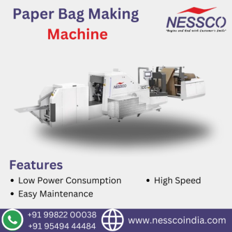 Nessco Fully Automatic Paper Bag Machine in Jaipur - Image 1