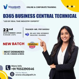 New Batch | D365 BC Technical Training by Visualpath in Koramangala - Image 1
