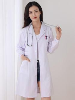 ** New *| Blue Coat Doctor Work Clothes Short-Sleeved Lab … in Sembawang - Image 1