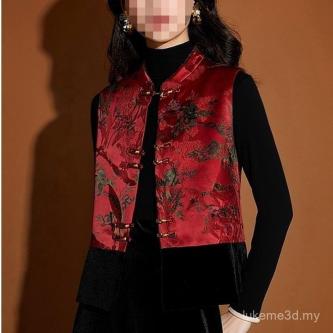 New High-End Quilted Jacquard Vest - Autumn Fashion for Women in Subang Jaya - Image 1