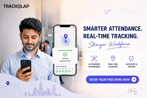 Next-Generation Attendance Management Software by TrackOlap in Noida - Image 1