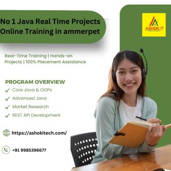 No 1 Java Real Time Projects Online Training in ammerpet in Secunderābād - Image 1