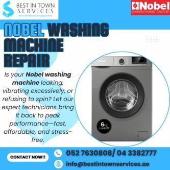 Nobel Washing Machine not working - Get it fixed by Experts! in Dubai - Image 1