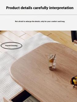 Northern Europe Solid Wood Tea Table Simplicity Table … in Singapore - Image 1