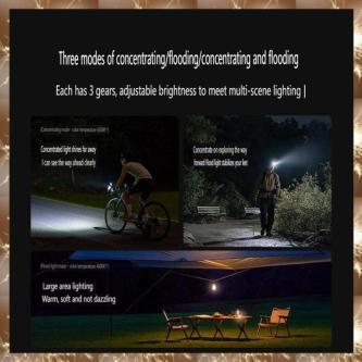 (O I Q B)Outdoor Multi-Function Light Detachable Riding … in Singapore - Image 1