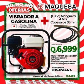OFERTAS MAQUESA VIBRADOR A GASOLINA DC en San Pedro Carchá - Imagen 1