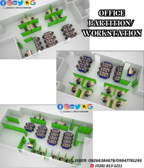 OFFICE PATITION AND WORKSTATION in Tatalon - Image 4