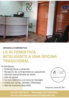OFICINAS VIRTUALES EN RENTA MUY ECONOMICAS en Naucalpan - Imagen 1