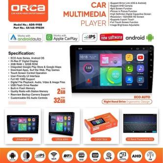 ORCA Ford Ranger 9′′ inch Auto CarPlay Android Head Unit / … in Ipoh - Image 1