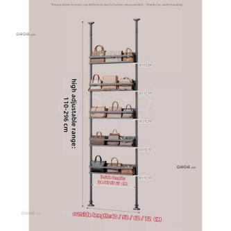 OROR Lady‘s Handbag Storage Shelf Bag Rack Behind The Door … in Singapore - Image 1