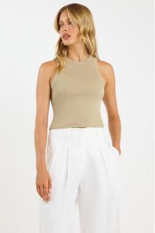 Ode Lyle Racer Tank Sand in Auckland - Image 1