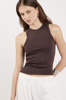 Ode Lyle Racer Tank Walnut in Wellington - Image 1