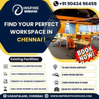 Office Space For Rent In Chennai in Vadapalani - Image 1