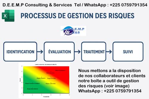 Offre de Conseil et Formation en gestion des Risques sur Excel à Abidjan - Photo 1