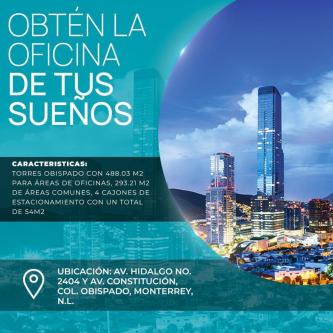 Oficinas en RENTA en Torre TOP en Monterrey (MTY) - Imagen 1