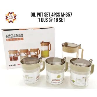 Oil Bottle and Spice Container Set 4Pcs/ Multipurpose … in Singapore - Image 1