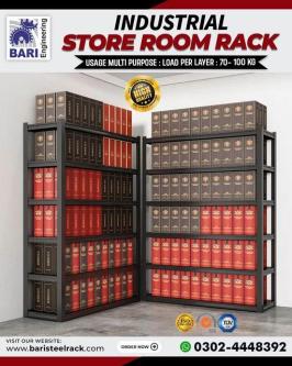 Oil Shop Rack | Oil Storage Rack | Shop Display Racks|Adjustable in Lahore - Image 2