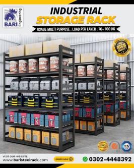 Oil Shop Rack | Oil Storage Rack | Shop Display Racks|Adjustable in Lahore - Image 1