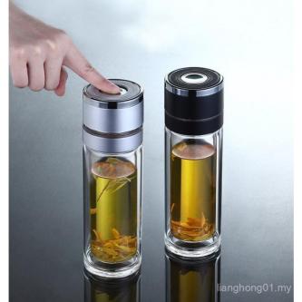 One-Click Open Lid Car Glass Cup One-Hand Quick Open Press … in Klang - Image 1