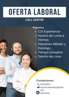 Operario de Call Center en Chivay - Imagen 1