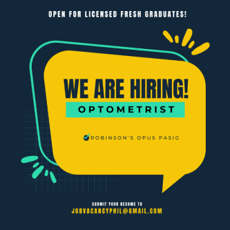 Optometrist in ROBINSONS OPUS PASIG in West Rembo - Image 1