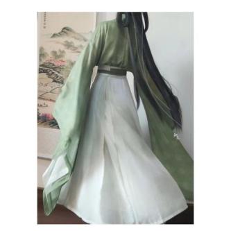 Original Hanfu Wei Jin Wind Robe Style Anecdote Skirt … in Petaling Jaya - Image 1