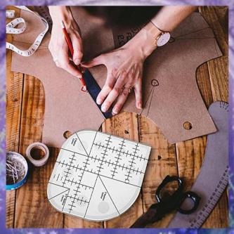 [P K A M] Multifunctional Angle Cutting Ruler Acrylic … in Pasir Ris - Image 1