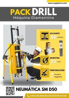 PACK DRILL NEUMÁTICA | PERFORACIÓN MINERA EN PERÚ en Trujillo - Imagen 1