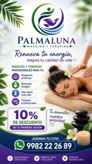 PALMALUNA MASAJES Y TERAPIAS en Cancún - Imagen 1
