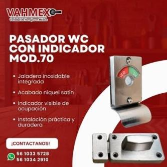 PASADOR WC CON INDICADOR MOD.70 en Ecatepec - Imagen 1