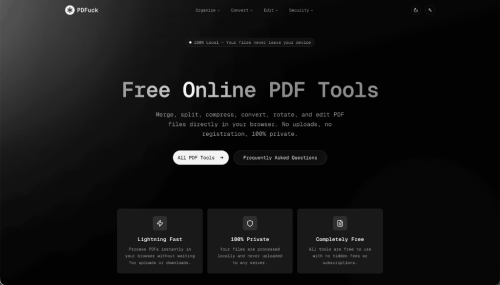 PDFuck - Free Online PDF Tools in Gangtok - Image 2