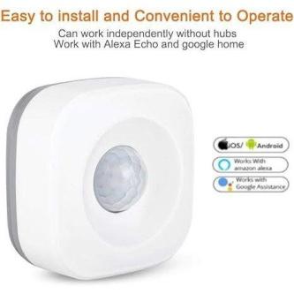 PIR Motion Sensor Detector, WIFI Wireless Smart Home in Singapore - Image 1