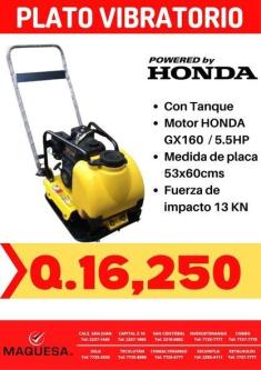 PLATO VIBROCOMPACTADOR en Retalhuleu - Imagen 1