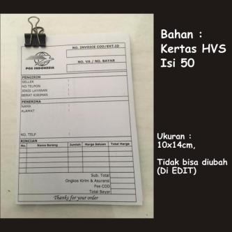 POST INVOICE NOTE/ POSTAGE SHIPPING LABELS/ ADDRESS PAPER … in Singapore - Image 1
