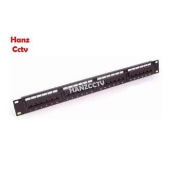 PP24M 24-port Patch Panel (Frame only) for 19