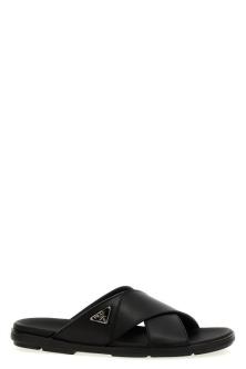 PRADA Logo Sandals in Scugog - Image 1