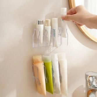PRASI Wall-Mounted Storage Rack, Large Capacity No Punching … in Singapore - Image 1