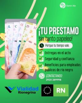 PRÉSTAMOS PERSONALES en Viedma - Imagen 2