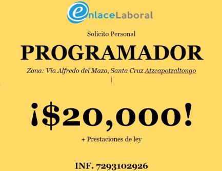PROGRAMADOR MASTER CAM en Toluca - Imagen 1
