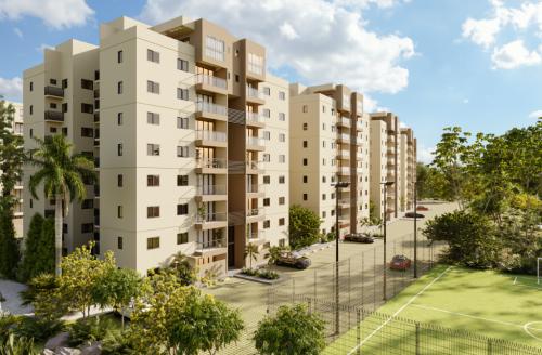 PROYECTO DE APARTAMENTOS CON UN CONCEPTO ECOLOGICO Y FAMILIAR en Los Alcarrizos - Imagen 2