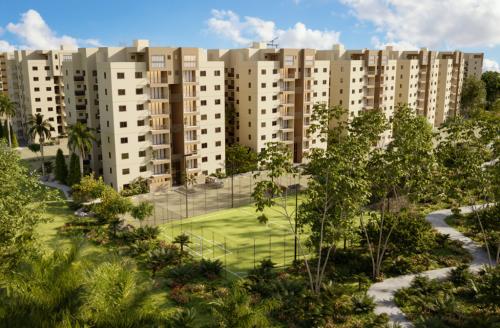 PROYECTO DE APARTAMENTOS CON UN CONCEPTO ECOLOGICO Y FAMILIAR en Los Alcarrizos - Imagen 4