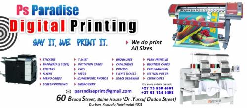 PS PARADISE PRINT in Durban - Image 2