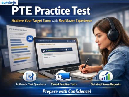 PTE Practice Test – Achieve Your Target Score with Real Exam in Amritsar - Image 1