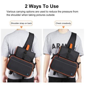 PULUZ Triangle Style SLR Camera Bag Sling Waterproof … in Singapore - Image 1