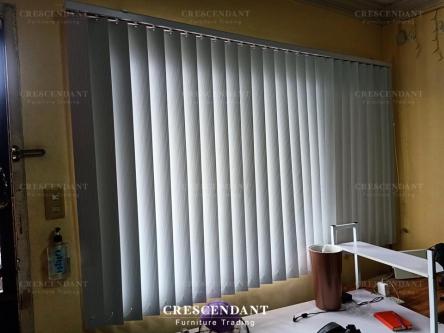 PVC Vertical Window Blinds in Pasig - Image 1
