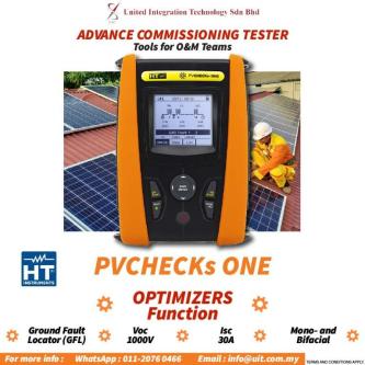 PVCHECKs-ONE PROFESSIONAL COMMISSIONING PV TESTER in Semenyih - Image 1