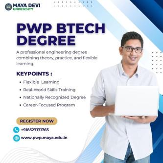 PWP BTech Degree Program – Open Admissions Now in Vikāsnagar - Image 1