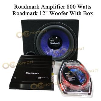 Package Set Roadmark R2 Amplifier 12 inch Woofer With Box … in Klang - Image 1